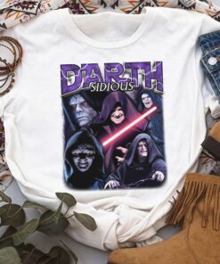 Star Wars Darth Sidious Classic Portrait Star Wars Fans Unisex T-shirt Birthday Shirt Gift For Men Women Kid Hoodie Sweatshirt Toddler Shirt
