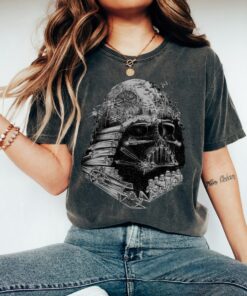 Star Wars Darth Vader Build The Empire Graphic T-Shirt, Star Wars Fan Gift T-shirt, Disneyland Family Vacation Gift Unisex T-shirt Kid Shirt