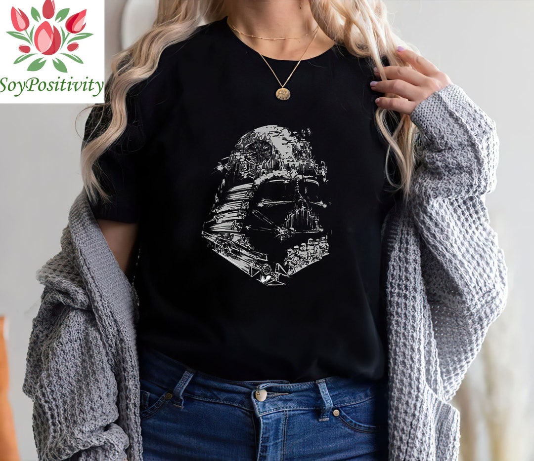 Star Wars Darth Vader Build The Empire Graphic T-Shirt, Star Wars Fan Gift T-shirt, Disneyland Family Vacation, Star Wars Shirt