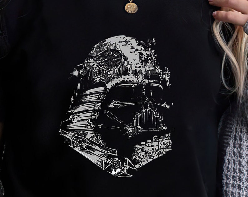 Star Wars Darth Vader Build The Empire Graphic T-Shirt, Star Wars Fan Gift T-shirt, Disneyland Family Vacation, Star Wars Shirt
