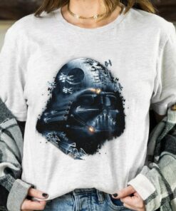Star Wars Darth Vader Helmet Collage Graphic Shirt, Galaxy's Edge Holiday Trip Unisex T-shirt Family Birthday Gift Adult Kid Toddler Tee