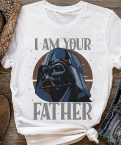 Star Wars Darth Vader I Am Your Father Retro Shirt, Galaxy's Edge Holiday Trip Unisex T-shirt Family Birthday Gift Adult Kid Toddler Tee