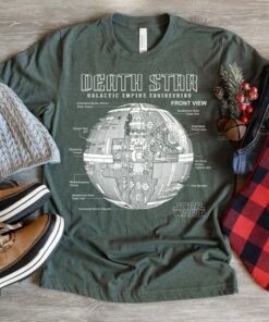 Star Wars Death Star Empire Engineering Diagram T-Shirt, Disneyland Family Trip Vacation Gift, Galaxy's Edge Unisex Adult Shirt Kid Tee