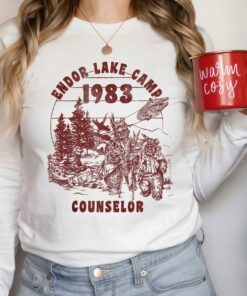 Star Wars Endor Camp Counselor Shirt, Summer 83' Shirt, Cute Ewok Star Wars Galaxy Edge, Disneyland Family Vacation Unisex T-shirt Kid Shirt