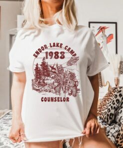 Star Wars Endor Camp Counselor Shirt, Summer 83' Shirt, Cute Ewok Star Wars Galaxy Edge, Disneyland Family Vacation Unisex T-shirt Kid Shirt