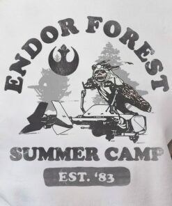 Star Wars Ewok Endor Camp Speeder Vintage Graphic T-Shirt, Galaxy's Edge Trip Unisex T-shirt Family Birthday Gift Adult Kid Toddler Tee