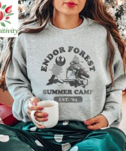 Star Wars Ewok Endor Camp Speeder Vintage Graphic T-Shirt, Galaxy's Edge Trip Unisex T-shirt Family Birthday Gift Adult Kid Toddler Tee