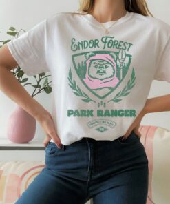 Star Wars Ewok Park Ranger T-Shirt, Retro Ewok Endor Forest Summer Camp, Disneyland Family Trip Vacation Gift Unisex Adult Shirt Kid Tee