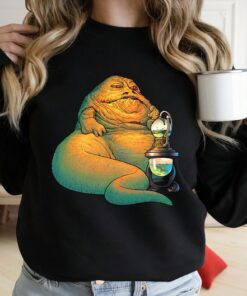 Star Wars Jabba the Hutt Pose T-Shirt, Star Wars Fan Gift, Star Wars Disneyland Family Trip Vacation Gift Unisex Adult Shirt Kid Tee