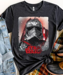 Star Wars Last Jedi Captain Phasma Distress Graphic Shirt, Galaxy's Edge Holiday Unisex T-shirt Family Birthday Gift Adult Kid Toddler Tee