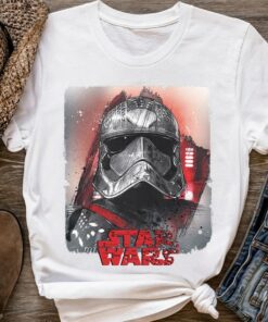 Star Wars Last Jedi Captain Phasma Distress Graphic Shirt, Galaxy's Edge Holiday Unisex T-shirt Family Birthday Gift Adult Kid Toddler Tee