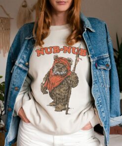 Star Wars Nub-Nub Ewok Vintage Camp Graphic T-Shirt Holiday Vacation Matching Shirt Unisex Adult Shirt Kid Tee Hoodie Sweatshirt