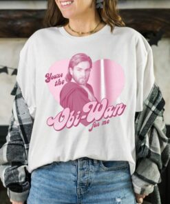 Star Wars Obi-Wan For Me Heart Portrait T-Shirt, Star Wars Fan Gift T-shirt, Disneyland Family Vacation Gift Unisex T-shirt Kid Shirt