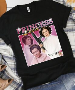 Star Wars Princess Leia Portrait Poster Shirt, Han Solo Shirt, Gift for Star Wars Fan, Star Wars Birthday Shirt, Anakin Skywalker T-Shirt