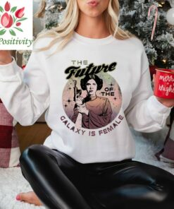 Star Wars Princess Leia The Future Of The Galaxy Is Female Shirt, Unisex T-shirt Family Birthday Gift Adult Kid Toddler Comfort Colors Tee