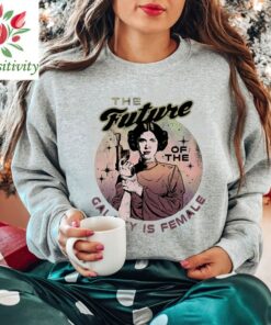 Star Wars Princess Leia The Future Of The Galaxy Is Female Shirt, Unisex T-shirt Family Birthday Gift Adult Kid Toddler Comfort Colors Tee