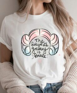 Star Wars Princess Leia The Future is Female T-Shirt, Retro Movie Star Wars Shirt, Disneyland Family Vacation Gift Unisex T-shirt Kid Shirt