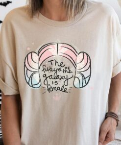 Star Wars Princess Leia The Future is Female T-Shirt Unisex T-shirt Birthday Shirt Gift For Men Women Hoodie Sweatshirt Pro Choice Shirt