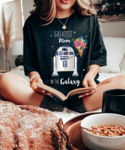 Star Wars R2-D2 Greatest Mom in the Galaxy Shirt, Gift For Mom, Mother's Day T-Shirt, Disneyland Trip Tee Unisex Adult T-shirt Kid T-shirt