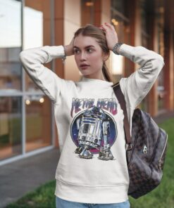 Star Wars R2D2 Metal Head Vintage Graphic T-Shirt Unisex Adult T-shirt Kid shirt Gift for Birthday Hoodie Sweatshirt Toddler Tee