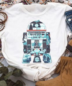 Star Wars R2-D2 Story Fill Darth Vader Yoda Kenobi Anakin Shirt Magic Kingdom Trip Unisex T-shirt Family Birthday Gift Adult Kid Toddler Tee