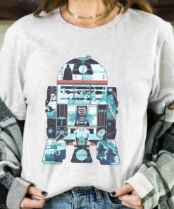 Star Wars R2-D2 Story Fill Darth Vader Yoda Kenobi Anakin Shirt Magic Kingdom Trip Unisex T-shirt Family Birthday Gift Adult Kid Toddler Tee