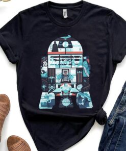 Star Wars R2-D2 Story Fill Darth Vader Yoda Kenobi Anakin Shirt Magic Kingdom Trip Unisex T-shirt Family Birthday Gift Adult Kid Toddler Tee