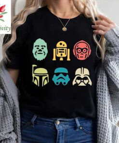 Star Wars Retro Shirt, Disney Star Wars, Star wars Tshirt, Disney Star Wars Family Vacation Shirt, Star War Character Shirt