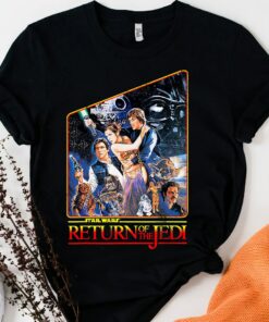 Star Wars Return of the Jedi Graphic T-Shirt Unisex Adult T-shirt Kid shirt Gift for Birthday Hoodie Toddler Tee Disneyland Vacation