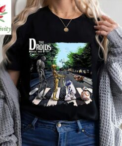 Star Wars Shirt, Droids Abbey Road T-Shirt, Disney Shirt, Starwars Shirts, Star Wars Unisex Shirt, Disney Star Wars Shirt