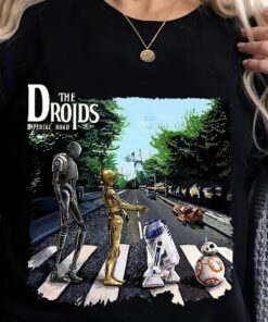 Star Wars Shirt, Droids Abbey Road T-Shirt, Disney Shirt, Starwars Shirts, Star Wars Unisex Shirt, Disney Star Wars Shirt