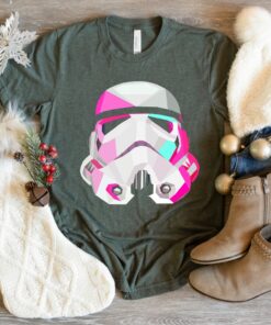 Star Wars Stormtrooper Geometric Prism Helmet Graphic T-Shirt, Star Wars Fan Club 2022 Gift, Disney World Tee Unisex Adult Shirt Kid Tee