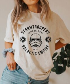 Star Wars Stormtroopers Empire Elite Collegiate T-Shirt, Gift For Star Wars Fan, Disneyland Family Vacation Gift Unisex Adult Shirt Kid Tee