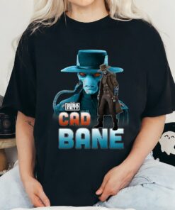 Star Wars The Book Cad Bane Character T-Shirt Disneyland Vacation Gift Shirt Unisex Adult Shirt Kid Tee Hoodie Sweatshirt