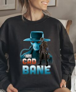 Star Wars The Book Cad Bane Character T-Shirt Disneyland Vacation Gift Shirt Unisex Adult Shirt Kid Tee Hoodie Sweatshirt