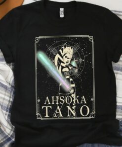 Star Wars The Clone Wars Ahsoka Tano Celestial Portrait Unisex T-shirt Birthday Shirt Gift For Men Women Kid Hoodie Sweatshirt Toddler Shirt