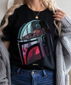 Star Wars The Helmet Scene Fill Shirt, Marvel Family Party Gift For Marvel Fan, Disneyland Family Trip Vacation 2022 Gift Unisex T-shirt Kid