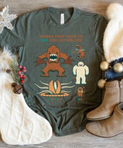 Star Wars Things That Tried to Eat Luke Skywalker Funny T-Shirt, Disneyland Trip Ringer Tee Star Wars Fan Tee Unisex Adult Shirt Kid Tee
