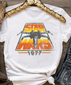 Star Wars X-Wing 1977 Vintage Retro Graphic T-Shirt Unisex Adult T-shirt Kid shirt Gift for Birthday Hoodie Toddler Tee Disneyland Vacation