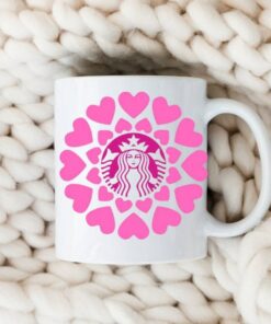 Starbucks Heart Mug Valentine Gifts for Lover