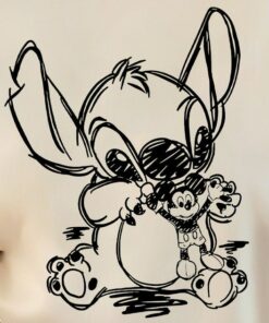 Stitch Disney Shirt, Stitch and Mickey Shirt, Lilo and Stitch Tee, Disneyland Shirts, Stitch Magic Balloons, Kids Disneyworld Shirts