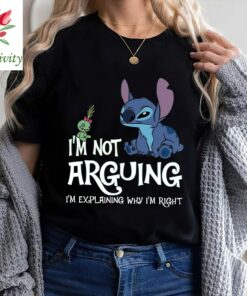 Stitch I'm Not Arguing Shirts, Kids Stitch Shirts, Stitch Shirts, Funny Kids Disney Shirt, Disney World Shirts for Kids, Disney Stitch shirt