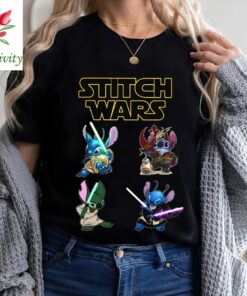 Stitch Star Wars Shirt, Stitch Disney Shirt, Matching Disney Shirts, Star Wars Shirt, Disney World Shirt, Funny Stitch Shirt, Disney Tees