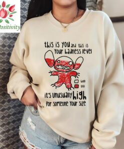Stitch This Is Your Badness Level Shirts, Kids Stitch Shirts, Lilo and Stitch Shirts, Funny Kids Disney Shirt, Disney World Shirt