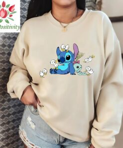 Stitch and Birds Shirt, Disney Ohana Shirt, Disney Toodler Stitch Shirt, Lilo and Stitch Shirt, Disneyland Trip Shirt, Disney Family Shirts