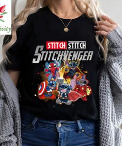Stitchvengers Shirt, Stitch Shirt, Stitchvengers Lover Shirt, Gift For Stitch Love, Stitch Gift, Gift For Father, Disney Stitch T Shirt