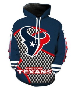 Stocktee Nfl Football Houston Texans Limited Edition Men’S And Women’S 3D All Over Print Zip Up Hoodie Option
