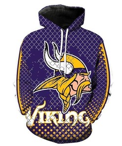 Stocktee Nfl Football Minnesota Vikings Limited Edition Men’S And Women’S 3D All Over Print Zip Up Hoodie Option