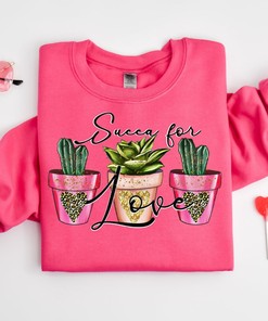 Succa for Love Valentines Day Shirt, Valentines Day Shirts For Woman, Heart Shirt, Cute Valentine Shirt, Valentines Day Gift, Valentines Gift