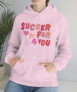 Sucker For You Valentines Day Unisex Sweatshirt